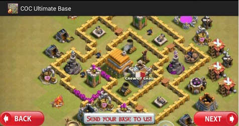 Clash Base Layouts - Screenshot Aplikasi Clash Base Layouts COC