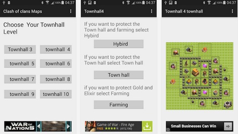 Layout - COC MAPS - Screenshot Layout - COC MAPS