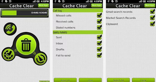 Cache Clear - Screenshot Cache Clear - Pembersih Cache