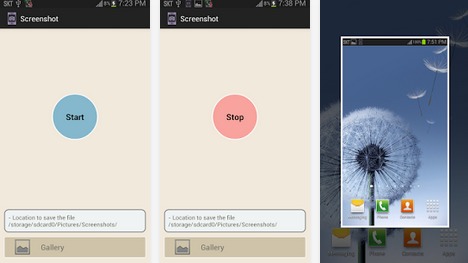 Screenshot App Android